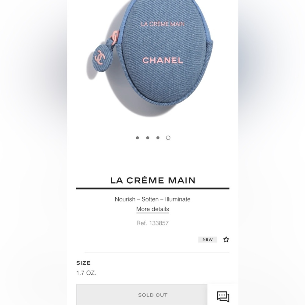 CHANEL VIRAL DENIM HAND CREAM - LA CRÈME MAIN Nourish – Soften – Illuminate - Picture 6 of 9